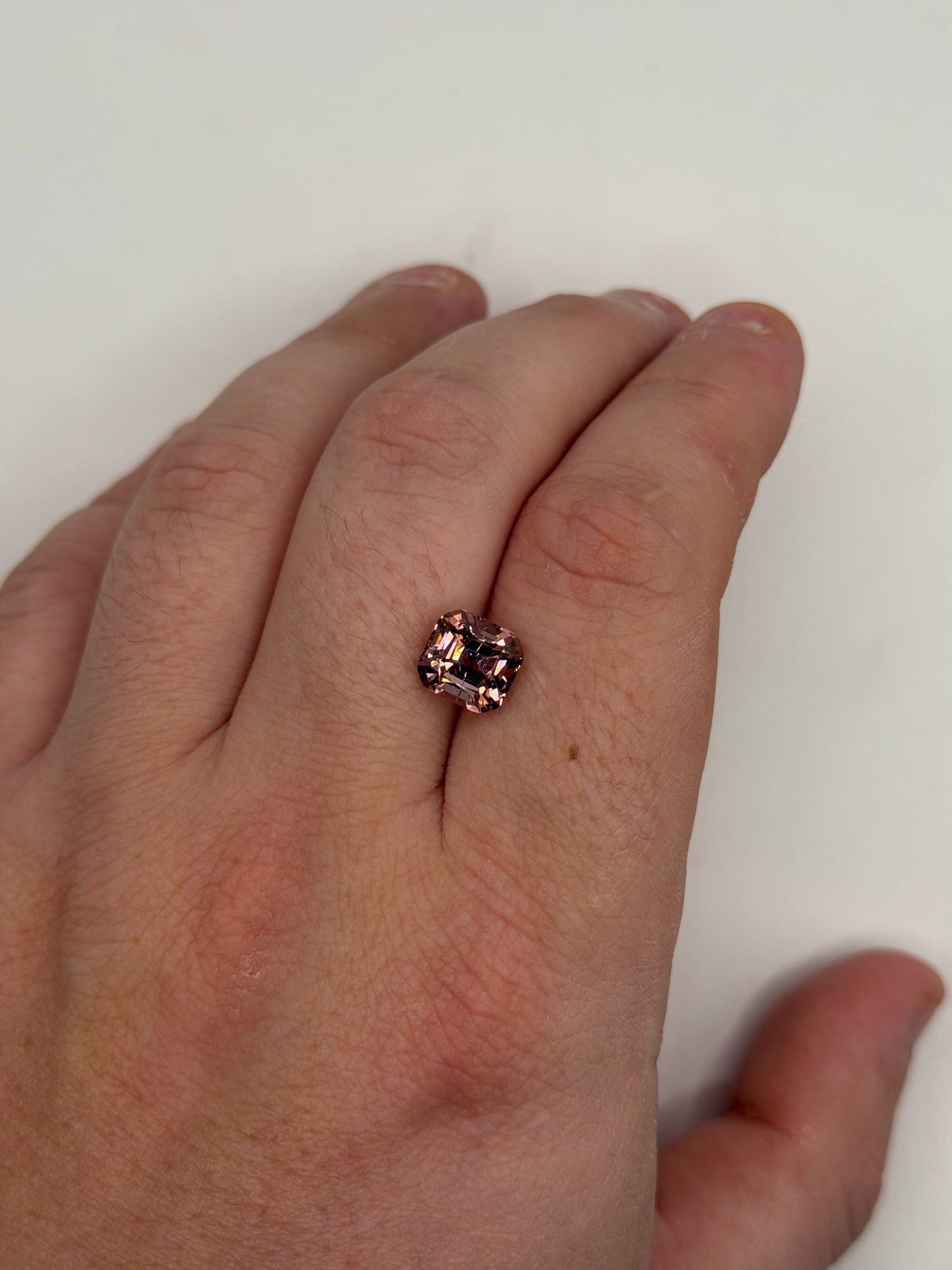 3.55 Ct Peachy Pink Tourmaline